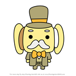 How to Draw Auction Ojitchi from Tamagotchi