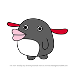 How to Draw Billkotchi from Tamagotchi