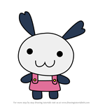 How to Draw Bunkotchi from Tamagotchi