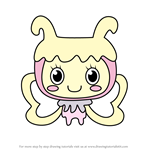 How to Draw Butterflytchi from Tamagotchi