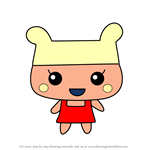 How to Draw Chantotchi from Tamagotchi