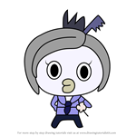 How to Draw Charismatchi from Tamagotchi