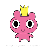 How to Draw ChoHimetchi from Tamagotchi