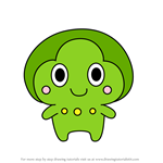 How to Draw Clubutchi from Tamagotchi