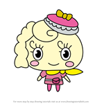 How to Draw Coffretchi from Tamagotchi