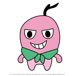 How to Draw Doyatchi from Tamagotchi