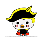 How to Draw Eiyuutchi from Tamagotchi