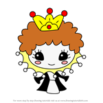 How to Draw Elizabethtchi from Tamagotchi