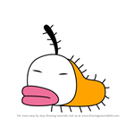 How to Draw Gejitchi from Tamagotchi