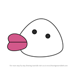 How to Draw Giritchi from Tamagotchi