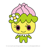 How to Draw Hanafuwatchi from Tamagotchi
