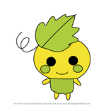 How to Draw Happabouyatchi from Tamagotchi
