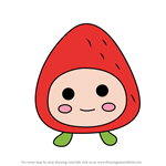 How to Draw Ichigotchi from Tamagotchi