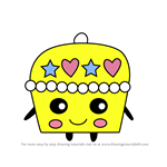 How to Draw Jewelboxtchi from Tamagotchi