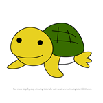 How to Draw Kametchi from Tamagotchi