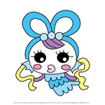 How to Draw Kotohimetchi from Tamagotchi