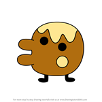 How to Draw Kuchibotchi from Tamagotchi