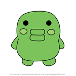 How to Draw Kuchipatchi from Tamagotchi