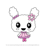 How to Draw Lovelin from Tamagotchi