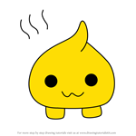 How to Draw Lucky Untchi from Tamagotchi