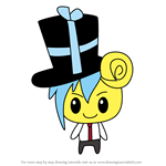 How to Draw Maisutatchi from Tamagotchi