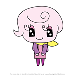 How to Draw Mamacoffretchi from Tamagotchi