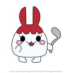 How to Draw Mamamimitchi from Tamagotchi