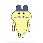 How to Draw Mamenamekotchi from Tamagotchi
