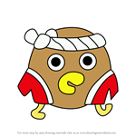 How to Draw Matsuritchi from Tamagotchi
