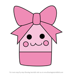 How to Draw Momoirotchi from Tamagotchi