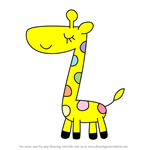 How to Draw Nanacotchi from Tamagotchi