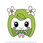 How to Draw Neliatchi from Tamagotchi