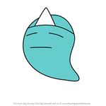 How to Draw Obaketchi from Tamagotchi