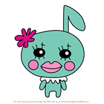 How to Draw Onputchi from Tamagotchi