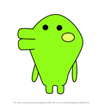 How to Draw Patchinamekotchi from Tamagotchi