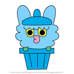 How to Draw Polybaketchi from Tamagotchi