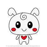 How to Draw Rabirabitchi from Tamagotchi