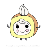 How to Draw Rolltchi from Tamagotchi