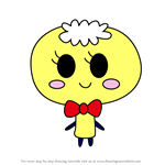 How to Draw Tantotchi from Tamagotchi