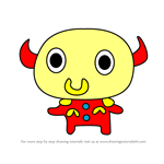 How to Draw Tougyutchi from Tamagotchi
