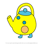 How to Draw Yakantchi from Tamagotchi