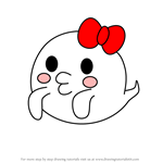 How to Draw Young Dorotchi from Tamagotchi