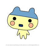 How to Draw Young Mametchi from Tamagotchi