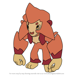 How to Draw Baboong from Temtem