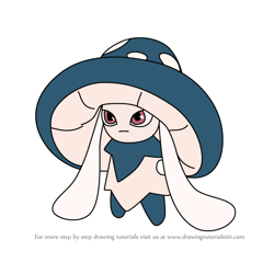 How to Draw Mushi from Temtem