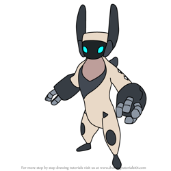 How to Draw Zaobian from Temtem