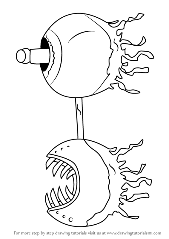 Learn How to Draw The Twins from Terraria (Terraria) Step by Step