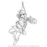 How to Draw Link from The Legend of Zelda - Breath of the Wild