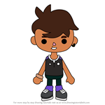How to Draw Edwin from Toca Life World