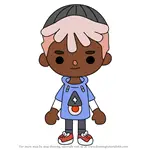 How to Draw Leon from Toca Life World